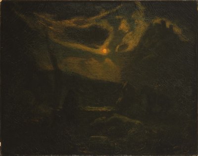 マクベスと魔女 作： Albert Pinkham Ryder